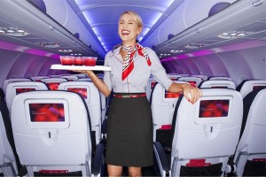 Picture of New Flight Attendant Uniforms